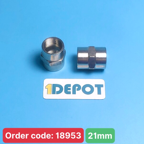 Nối ren trong 21 inox dùng cho nối ống nước