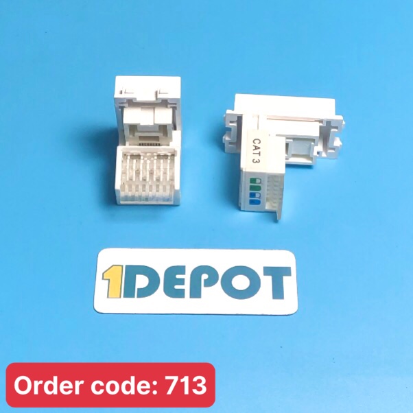 Ổ cắm điện thoại 4 dây A60 MPE A6RJ64