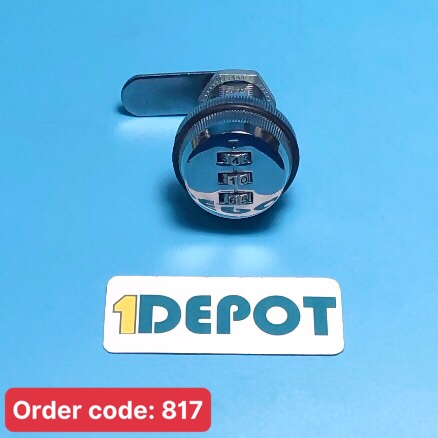 Ổ khóa tủ bằng mật mã 3 số Vhardware 53390