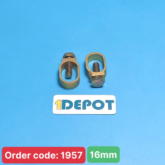 Ốc siết cáp cho cọc tiếp địa ø16mm