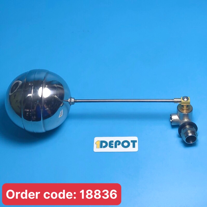 Phao chân đồng bóng nhựa phi 21