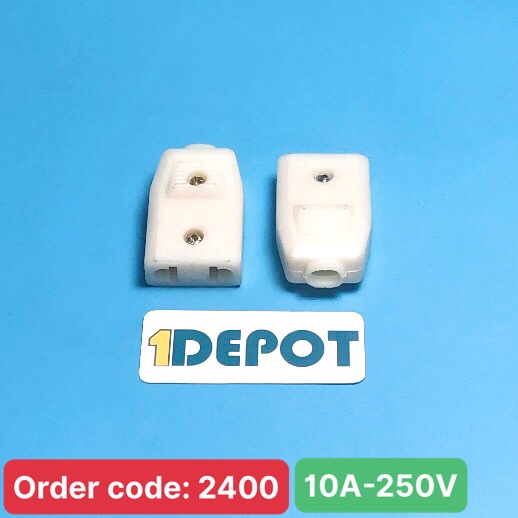 Phích cắm cái Sopoka P5T 10a - 250v, màu trắng