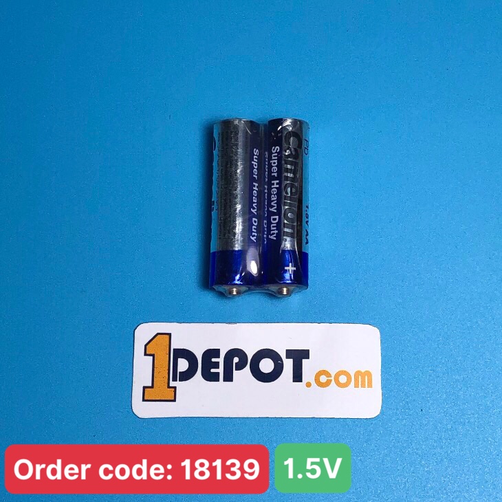 Pin tiểu AA mignon UM3 1.5V, R6P-SP2B Camelion, vỉ 2 viên