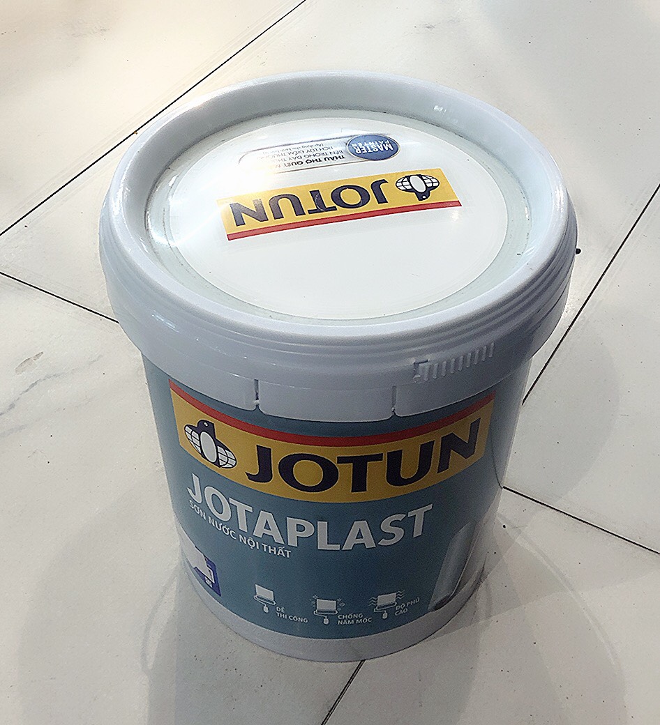Sơn nước nội thất Jotun Jotaplast, thùng 17 Lít, mã màu 8323-17L Clover Lane