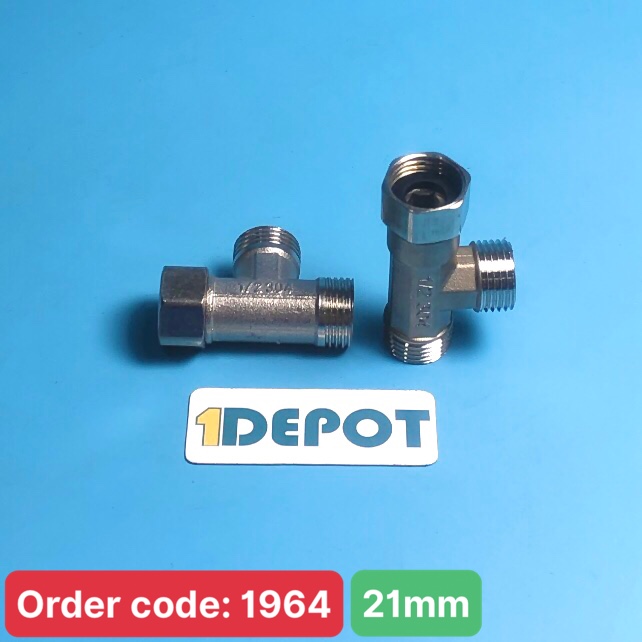 Tê cầu 21, chất liệu inox 304