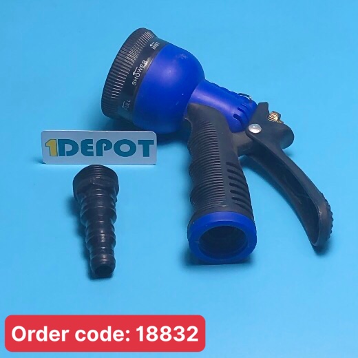 Vòi tưới 6 tia dùng tưới cây, rửa xe