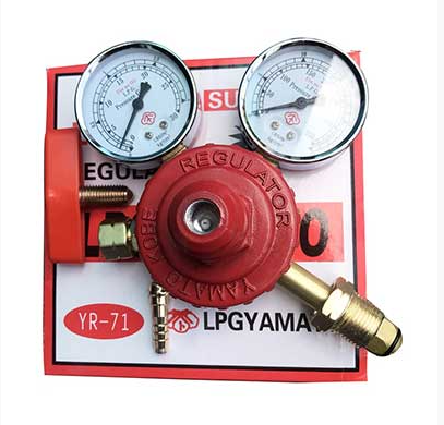 Bộ đồng hồ khí oxygen Yamato YR-71 (màu đỏ), hàng china