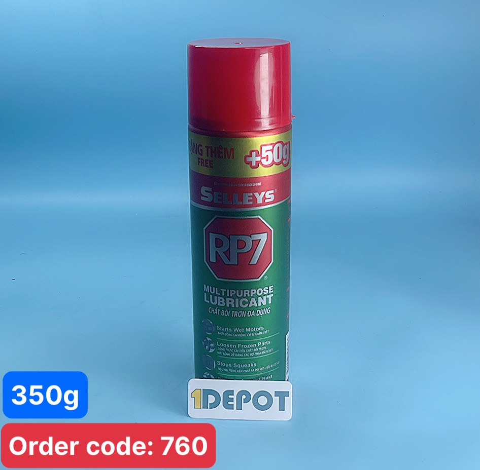 Dầu chống gỉ sét RP7 Selleys 350G, 12 chai/ thùng