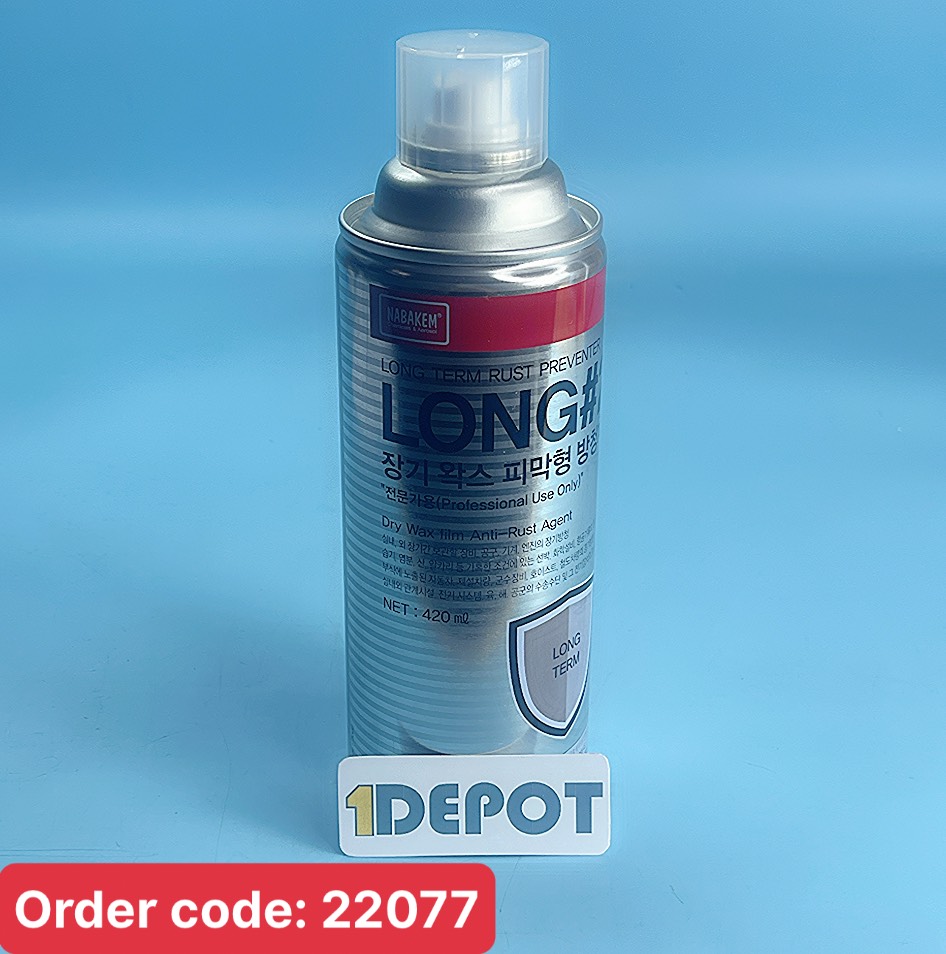 Dầu chống rỉ sét Nabakem Long#2 màu trong, 420ml/chai, 20 chai/ thùng