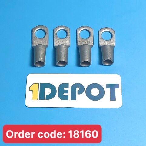 Đầu cos bích trần OEM SC 25 lỗ 8