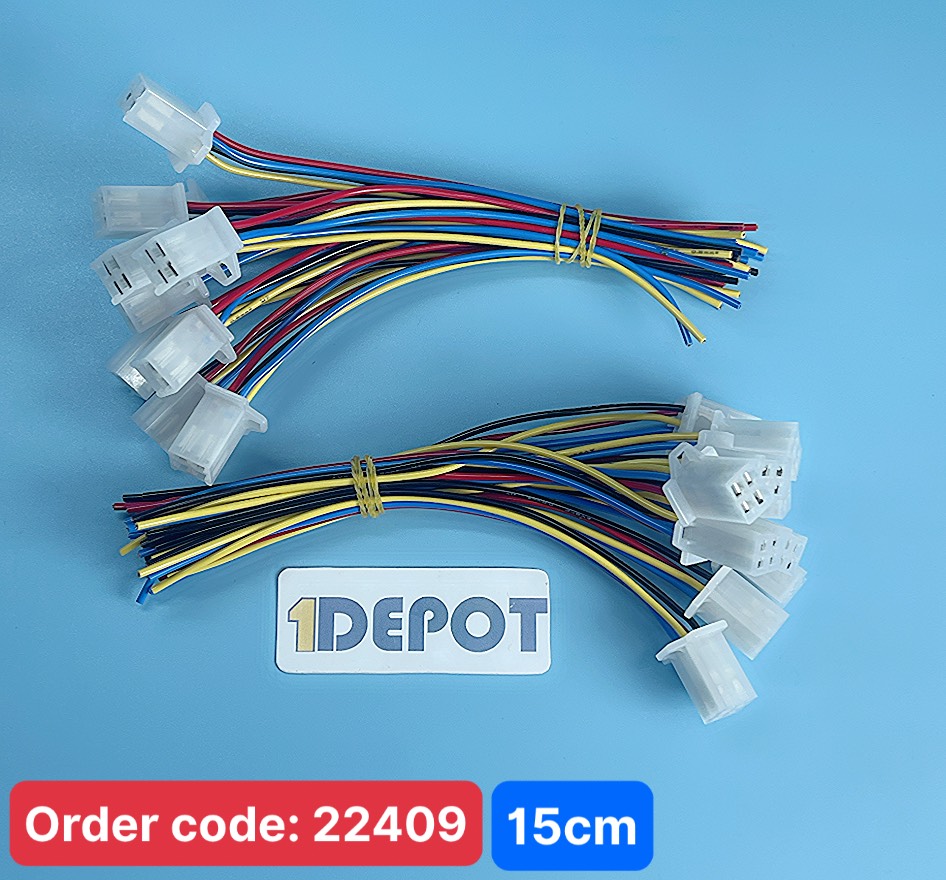 Đầu Nối Dây Điện Nhanh 4 Chấu, đầu cái 15cm