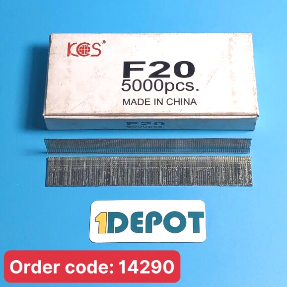 Đinh công nghiệp KCS F20, hộp 5000 cây đinh
