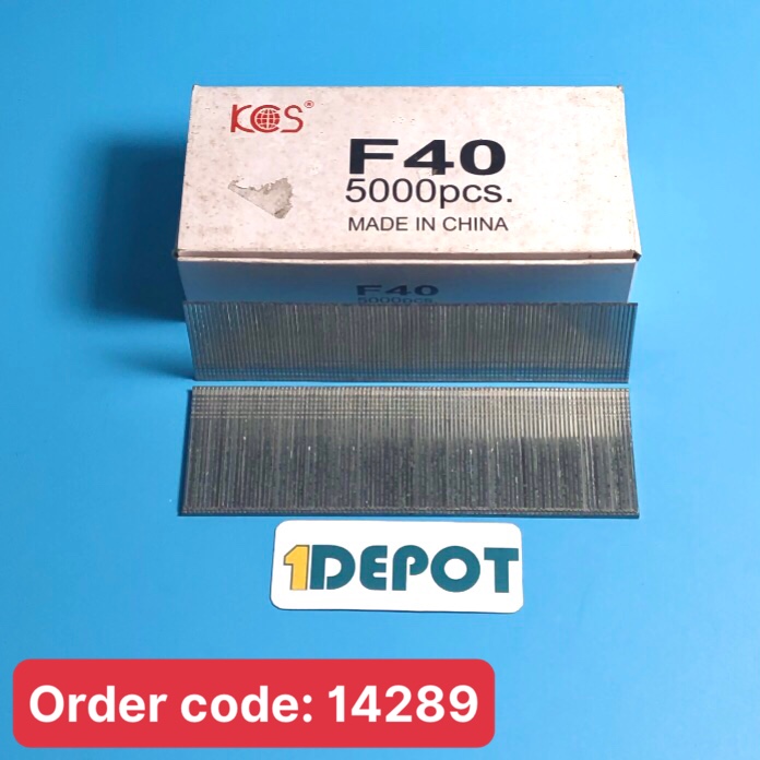 Đinh công nghiệp KCS F40, hộp 5000 cây đinh