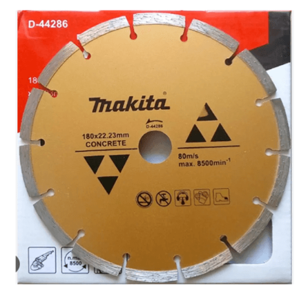 Lưỡi cắt gạch, bê tông Makita D-44286, 180mm x 22.23mm x 1.6mm