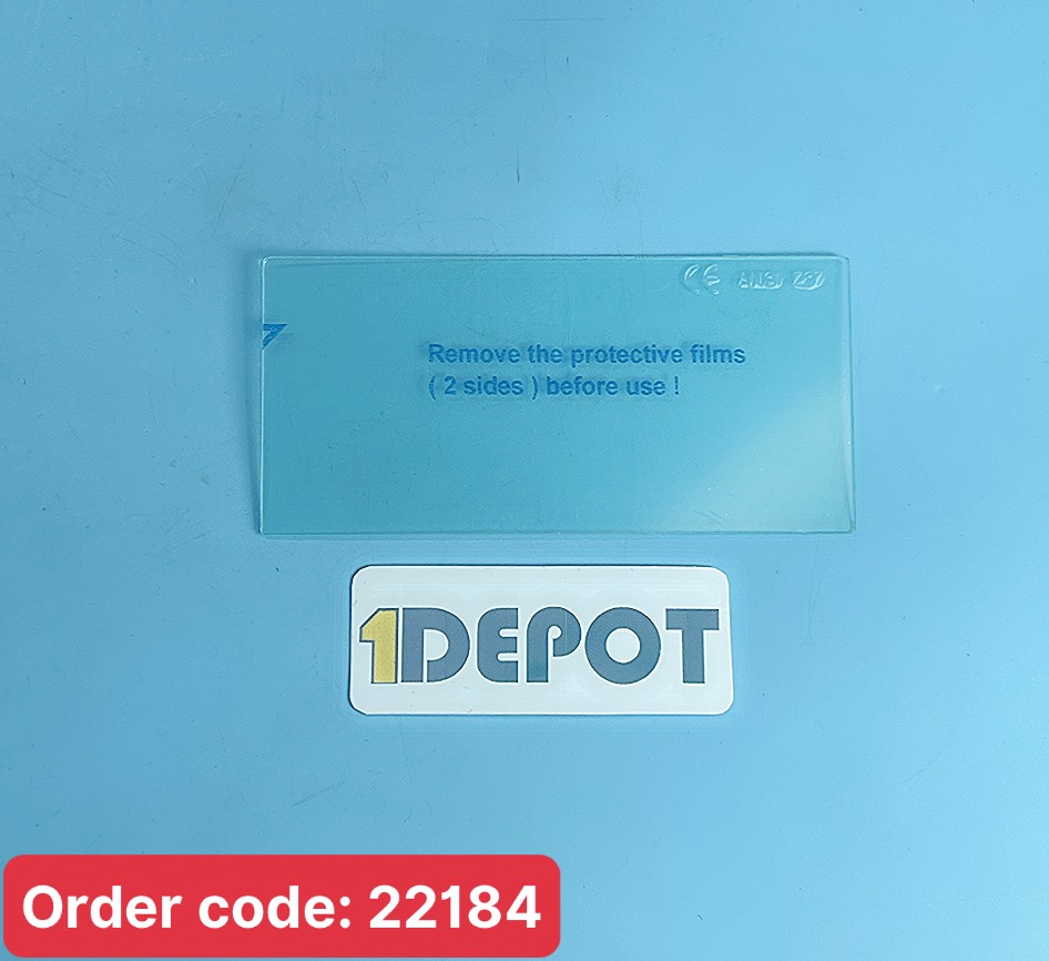 Miếng kính hàn ,trong suốt Blue Eagle 633-047 (1 gói/10 cái)