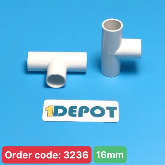 T nối 16mm (không nắp) MPE A246/16