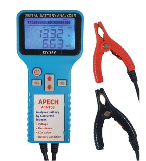 Thiết bị kiểm tra pin, ắc quy APECH ABT 109-24V