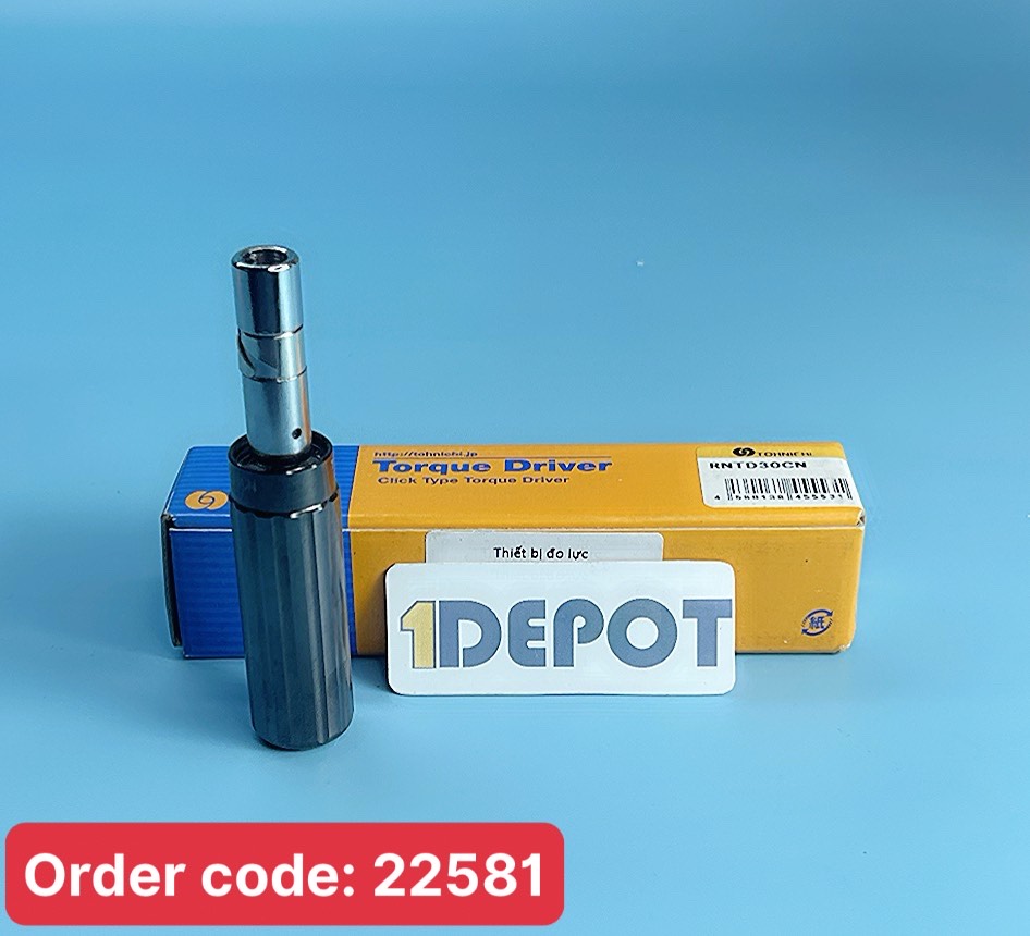 Tua vít đo lực xoắn siết Tohnichi RNTD30CN, dải lực 1 - 3 kgf.cm