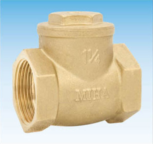 Van 1 chiều đồng lá lật Miha PN16 DN32