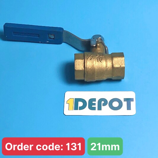 Van bi đồng tay gạt phi 21 Minh Hòa PN10 ½ inch MBV