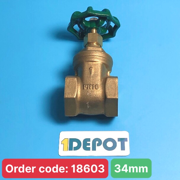 Van cửa đồng Minh Hòa Ø34 PN16
