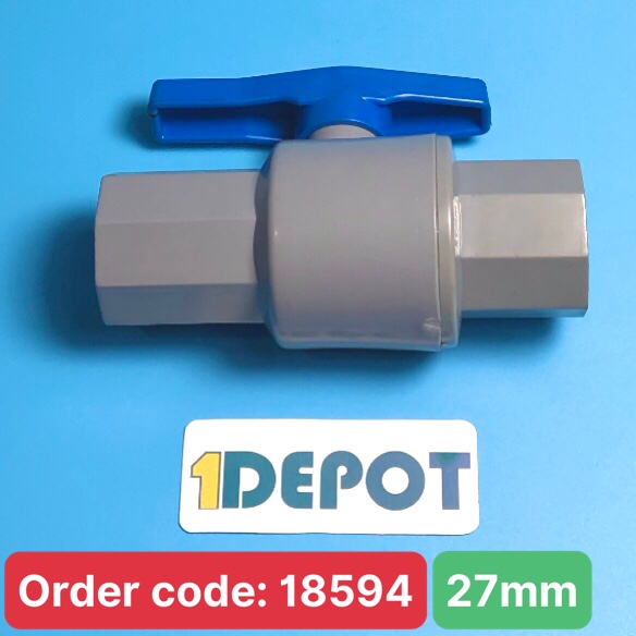 Van nhựa pvc ø27 Hoa-Sen, loại không ren