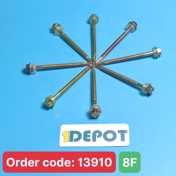 Vít bắn tôn, đuôi cá đầu lục giác 8F, đóng gói 100g(~10 con)