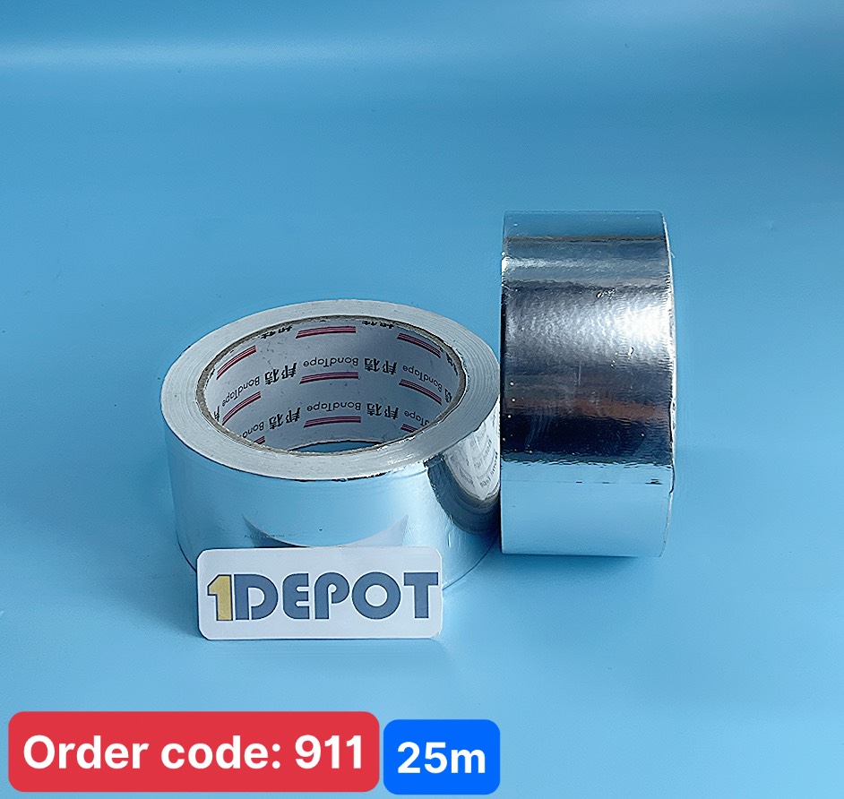 Băng keo bạc 25m, bản rộng 4.5cm
