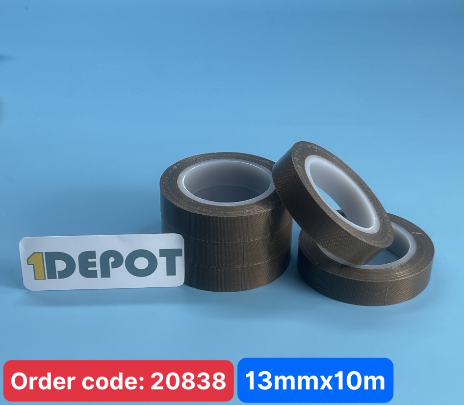 Băng keo chịu nhiệt FIBERFLON 13mm x 10m