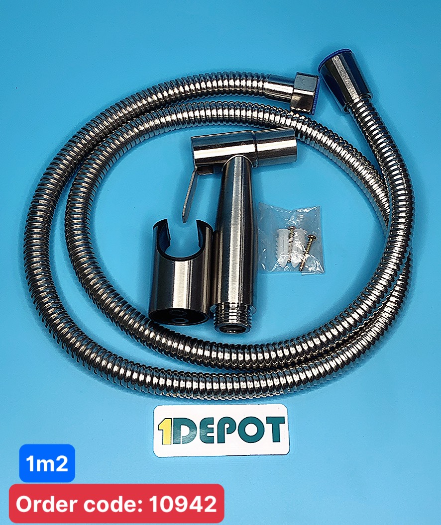 Bộ vòi xịt vệ sinh bồn cầu Inox 304 Luco VXI304