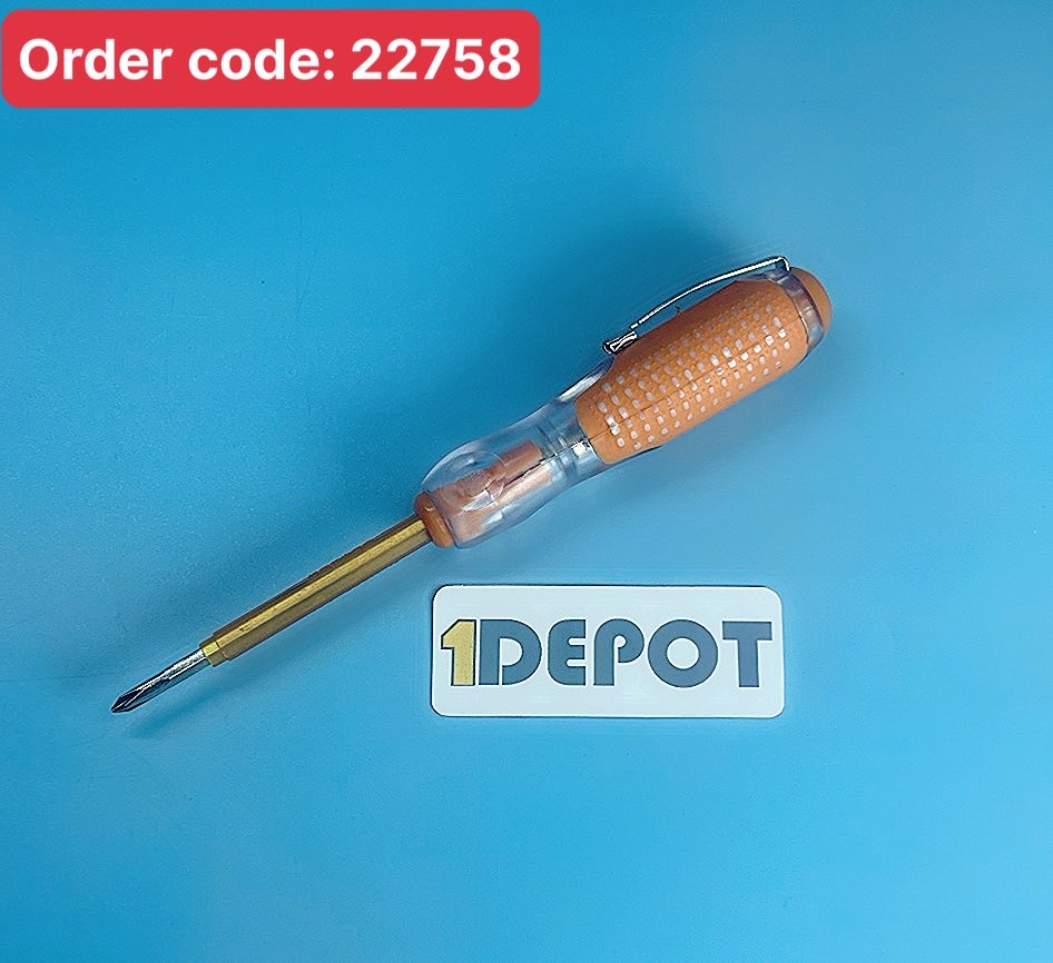 Bút thử điện Nanoco NEP1501, kiểm tra nguồn điện từ 100v~500v, chiều dài 150mm