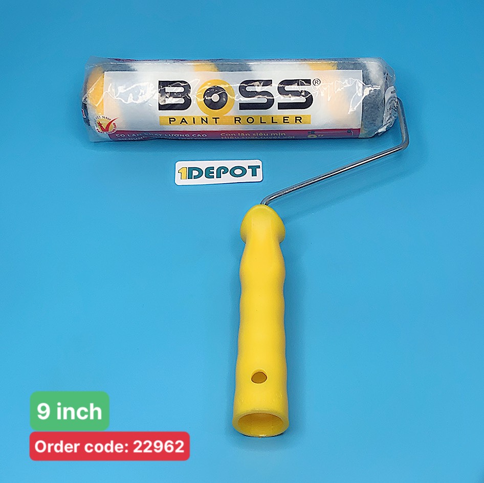 Cọ lăn sơn Việt Mỹ BOSS 3 màu VB3, dài 9 inch