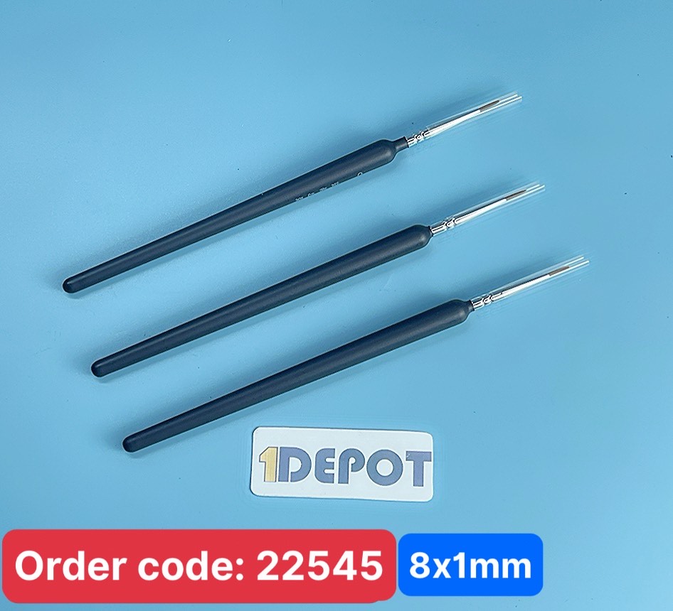 Cọ vẽ đầu tròn nhọn size 0 (8 x 1mm)