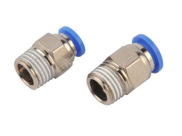 Đầu nối thẳng PU AIRTAC PC802, phi 8 đầu ren 13mm(G1/4)