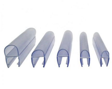 Gioăng kính cường lực chữ U 12 ly 2,2 mét/cây