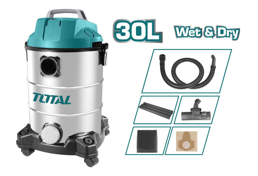 Máy hút bụi 30L Total TVC13301 1300W