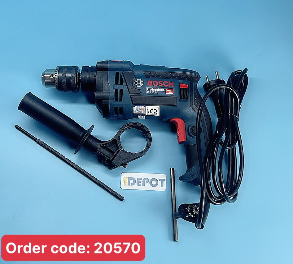 Máy khoan động lực BOSCH GSB 16RE (13MM-750W)/06012281K1