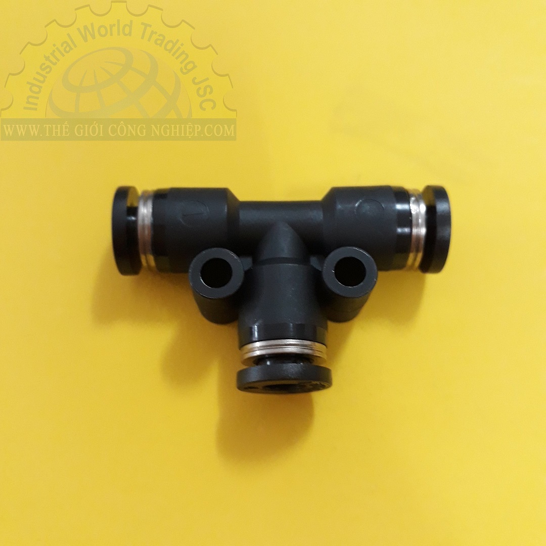 Nối ống hơi phi 4 Airtac PE4D