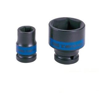 Tuýp 14mm loại 1/2 Kingtony 453514M ngắn 6 cạnh màu đen
