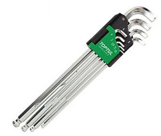 Bộ chìa lục giác Toptul GAAL0922