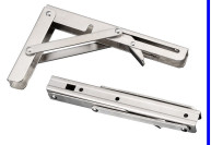 Giá Ke đỡ bàn gấp gọn treo tường dài 40cm chất liệu inox 201