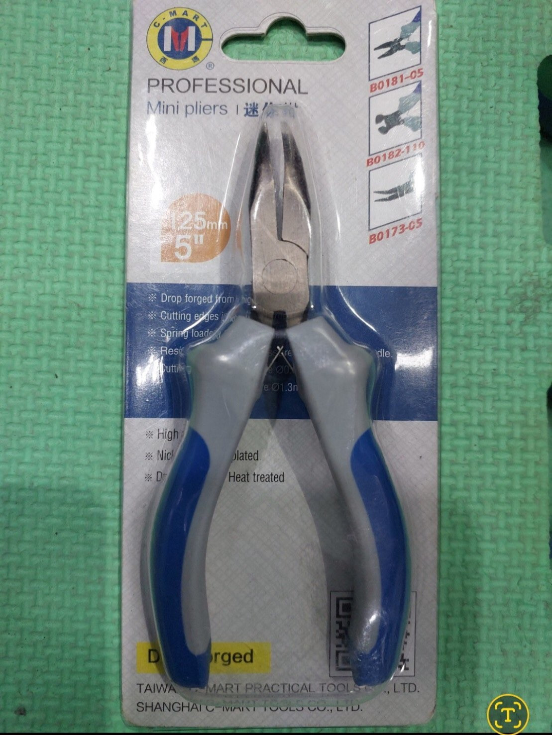Kìm nhọn C-Mart B0017-5 125mm/5"