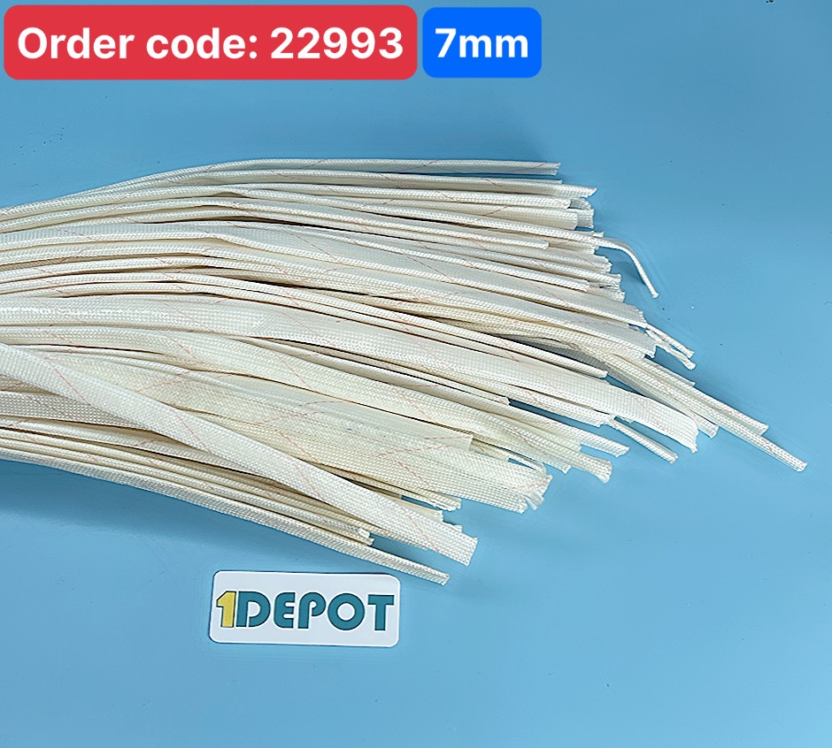 Ống gen cách điện sợi thủy tinh 7mm, dài 0.8 - 0.9 mm