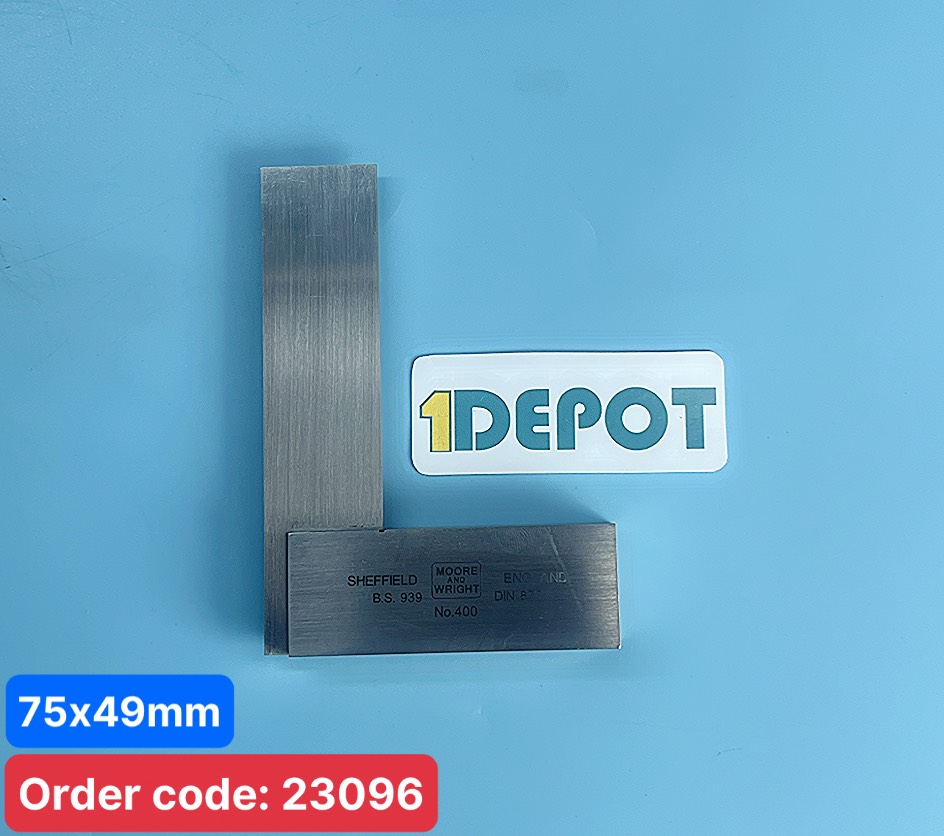 Thước đo góc vuông Moore and wright MW4003, kích thước 75 x 49mm