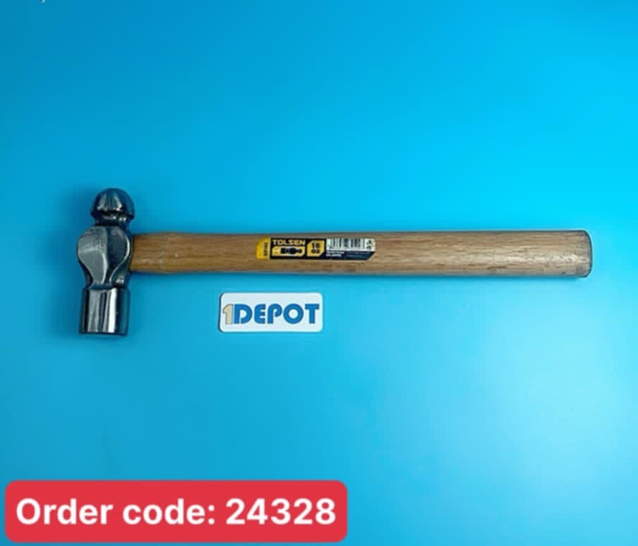 Búa đàu bi cán gỗ 16oz Tolsen 25142