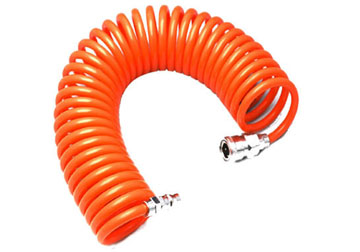 Dây hơi xoắn PU màu cam Kely 5 x 8 mm, Chiều dài 9m