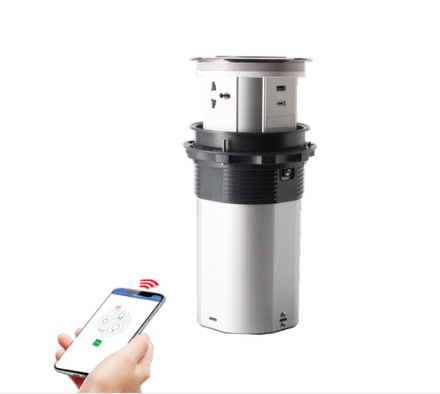 Ổ cắm điện âm bàn thông minh MPE TBS1/SC