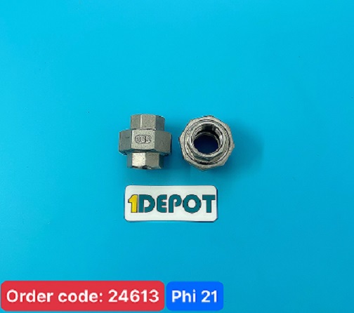 Rắc co phi 21, inox 304