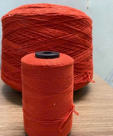 Chỉ may bao công nghiệp (chỉ màu đỏ) PE20/9