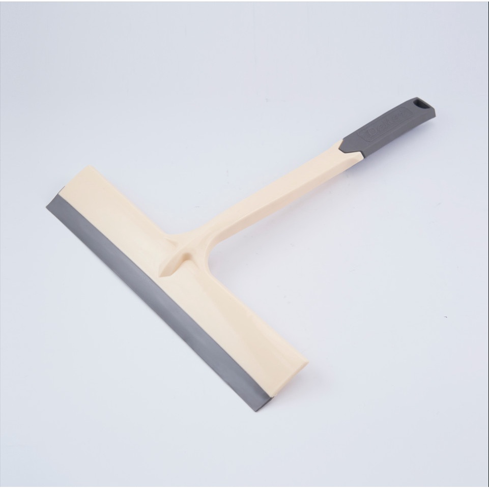 Cây lau kính, gạt chùi kính đa năng 2 đầu trong 1 cán ngắn, kích thước 36.5 x28cm, màu trắng